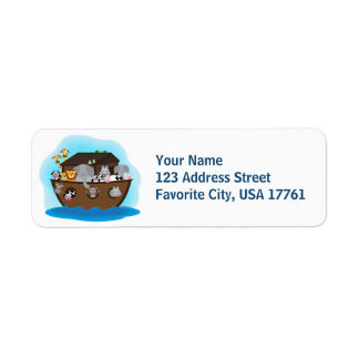 Noah's Ark Address Labels