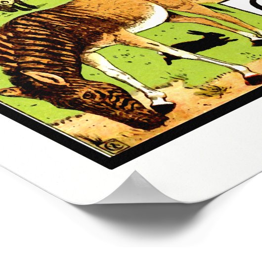 Noahs ark Alphabet ABC Plakate für Klassenräume (Ecke)