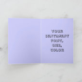 Noah's Ark Animals Boy Happy Birthday Card Karte (Innenseite)