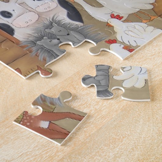 Noah's Ark Animals | Kinder Puzzle (Seite)