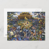 Noahs Ark Animals Postkarte (Vorne/Hinten)