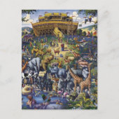 Noahs Ark Animals Postkarte (Vorderseite)