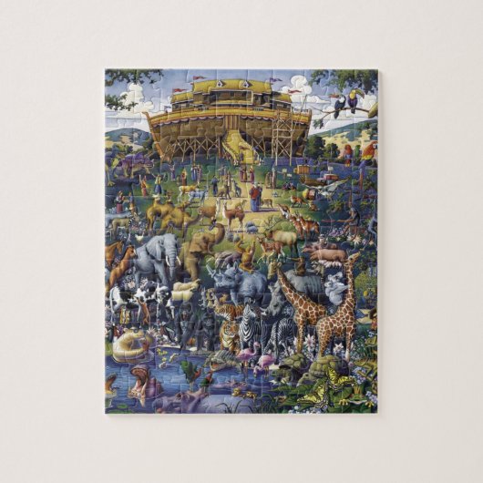 Noahs Ark Animals Puzzle (Vertikal)