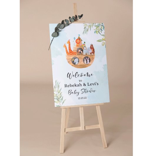 Noah's Ark Arc Begrüßungszeichen Poster