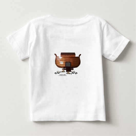Noahs Ark Baby Apparel Baby T-shirt (Rückseite)