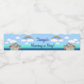 Noah's Ark Baby Dusche Wasserflaschen Labels Wasserflaschenetikett (Einzelnes Label)