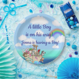 Noahs Ark Baby Duwer Gefallen Pappteller