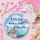 Noahs Ark Baby Duwer Gefallen Pappteller (Party)