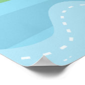 Noah's Ark Baby Kinderzimmer Poster (Ecke)