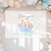 Noah's Ark Baby Shower Banner