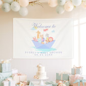 Noah's Ark Baby Shower Banner