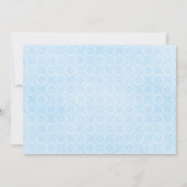 Noah's Ark Baby Shower Einladung (Rückseite)