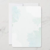 Noah's Ark Baby Shower Einladung (Rückseite)