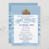 Noah's Ark Baby Shower Einladung (Vorne/Hinten)