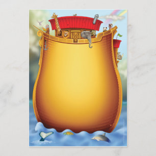 Noah's Ark Baby Shower Einladungen