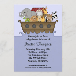 Noah's Ark Baby Shower Einladungen