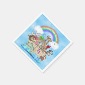 Noah's Ark Baby Shower Paper Napkins Serviette (Ecke)