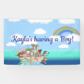 Noahs Ark Baby Showwall Banner (Horizontal)
