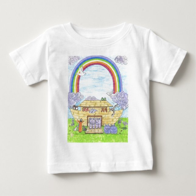 Noah's Ark Baby T-shirt (Vorderseite)