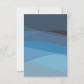 Noah's Ark Bar Bat Mitzvah Empfang Party Karte (Rückseite)