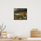 Noah's Ark Bible Scripture Art Print Poster (Küche)
