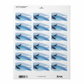 Noah's Ark Birds drucken Ihre Adressenaufkleber Adressaufkleber (Vorne)