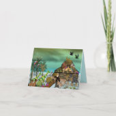 Noah's Ark Birthday Card Karte (Vorderseite)