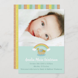 Noah's Ark Boho Baby Shower Einladung