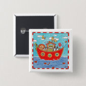 Noah's Ark Button (Vorne & Hinten)