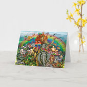 Noah's Ark Card Karte (Gelbe Blume)