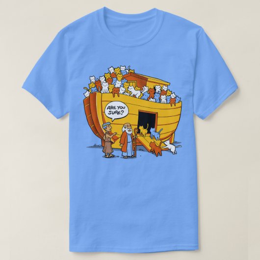 Noahs Ark Cat T-Shirt (Design vorne)