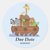Noah's Ark Customizable Aufkleber (Vorderseite)