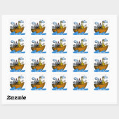 Noah's Ark Customizable Stickers (in 5 Formen) (Blatt)