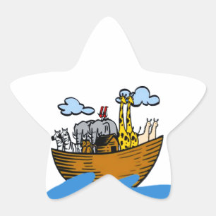 Noah's Ark Customizable Stickers (in 5 Formen)