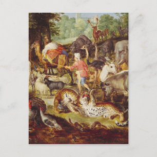 Noah's Ark, Details auf der rechten Seite Postkarte