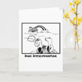 Noahs Ark Dinosaurier Discrimination Grußkarte Karte (Gelbe Blume)