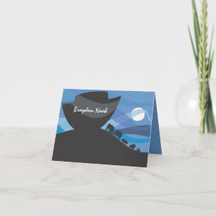 Noah's Ark Einladung Dankeschön-Karte