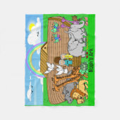 Noah's Ark Fleecedecke (Vorderseite)