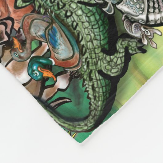 Noah's Ark Fleecedecke (Ecke)