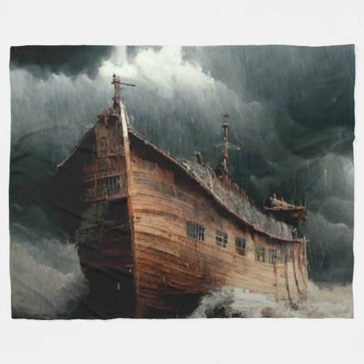 NOAH'S ARK FLEECEDECKE (Vorderseite (Horizontal))