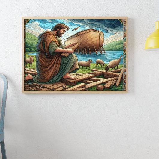 Noahs Ark Gebäude Salvation’s Vessel Poster