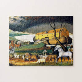 Noah's Ark, Gemälde von Edward Hicks Puzzle