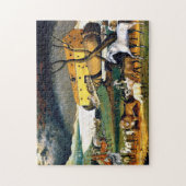 Noah's Ark, Gemälde von Edward Hicks Puzzle (Vertikal)