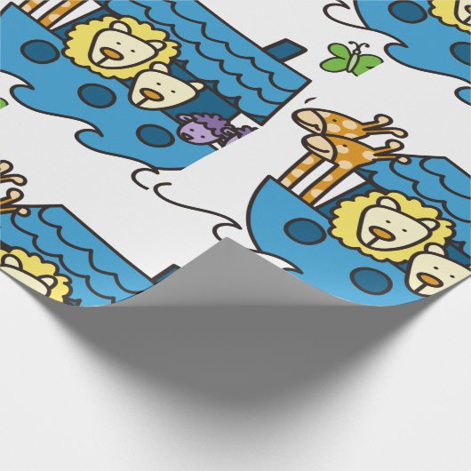 Noahs Ark Geschenkpapier (Ecke)