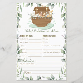 Noah's Ark Greenery Baby Vorhersagen und Ratschläg