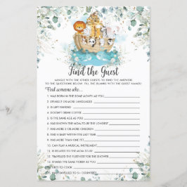 Noah's Ark Greenery Finden Sie das Guest Shower Ga