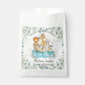 Noah's Ark Greenery Gender Neutral Baby Dusche Geschenktütchen (Vorderseite)