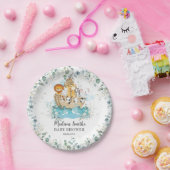 Noah's Ark Greenery Gender Neutral Baby Dusche Pappteller (Party)