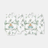 Noahs Ark Greenery Taufe 1. Geburtstag Geschenkschachtel (Ungefaltet)