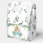 Noahs Ark Greenery Taufe 1. Geburtstag Geschenkschachtel (Geöffnet)